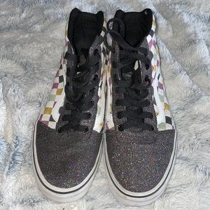 Vans glitter high top